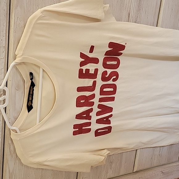 Harley Davidson T chain stitched tee shirt - Picture 6 of 8